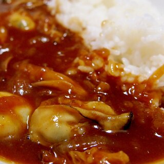 うまみたっぷり♪牡蠣のカレーライス